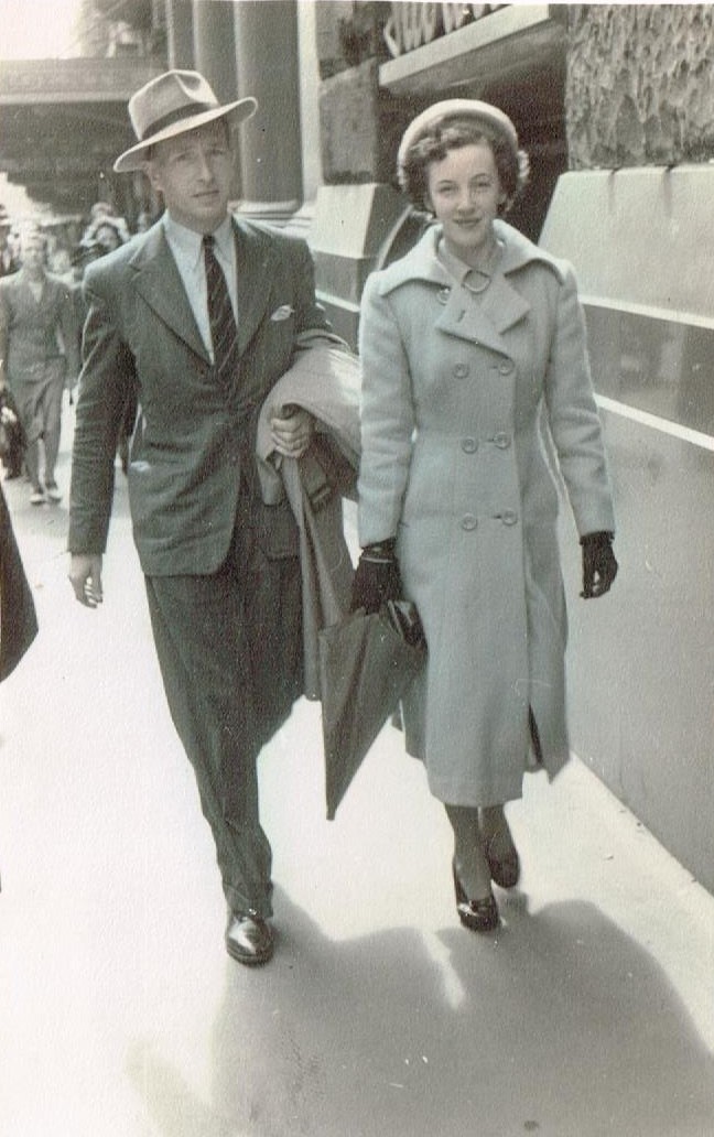Stephen and Vera winter 1949 -